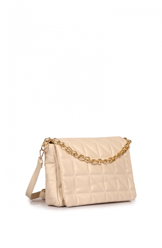 Stilgo Damen Schultertasche CN89Z-06 Creme 89Z-06