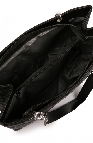 Stilgo Damen Schultertasche RMD04Z-01 Schwarz 04Z-01