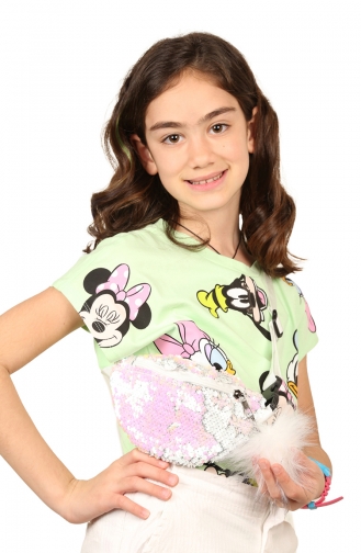 Stilgo Çocuk Bel Çantası CRN04BB-01 Beyaz