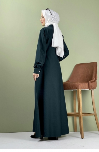 Emerald Green Abaya 0017SGS.ZMR