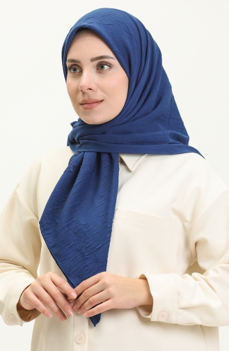 Bamboo Scarf M0077-13 Indigo 0077-13