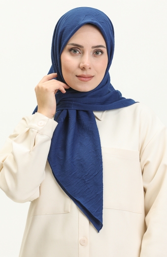 Bamboo Scarf M0077-13 Indigo 0077-13