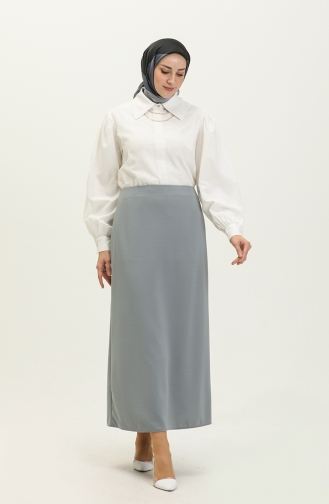 Pencil Skirt 4006-05 Gray 4006-05