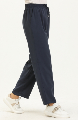 Wide Leg Pocketed Pants 6106D-01 Indigo 6106E-01