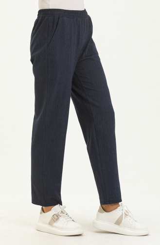 Jeansblau Hose 2022293-01