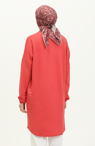 Bat Sleeve Tunic 1631-01 Coral 1631-01