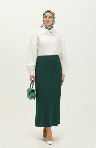 Pencil Skirt 4006-04 Emerald Green 4006-04
