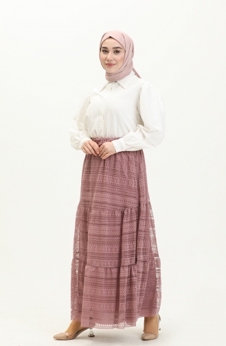 Dusty Rose Skirt 14028