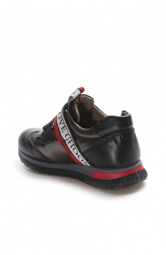  Children`s Shoes 006XA1030.Siyah Gümüş