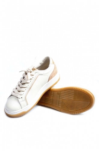  Casual Shoes 009ZA0120.Krem Vızon