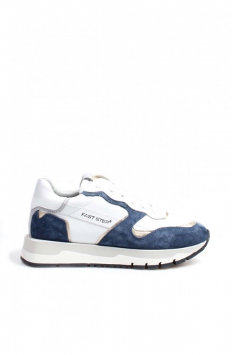  Tägliche Schuhe 009ZA0223.Beyaz Lacivert