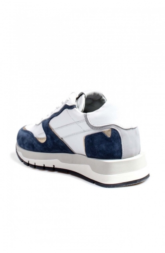  Tägliche Schuhe 009ZA0223.Beyaz Lacivert