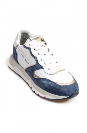  Tägliche Schuhe 009ZA0223.Beyaz Lacivert