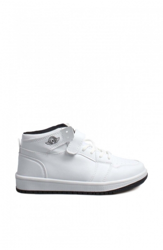 Unisex Çocuk Sneaker Ayakkabı 500Fa8070 Beyaz