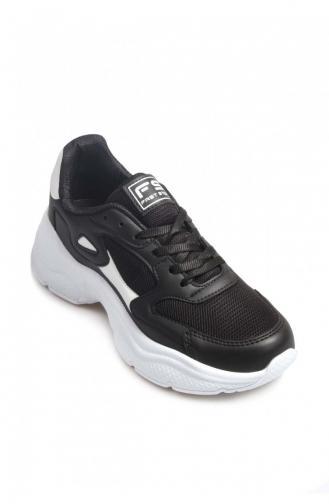  Sport Shoes 666ZA152.Siyah Beyaz