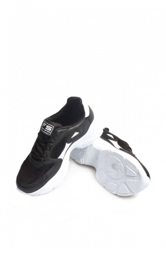  Sport Shoes 666ZA152.Siyah Beyaz