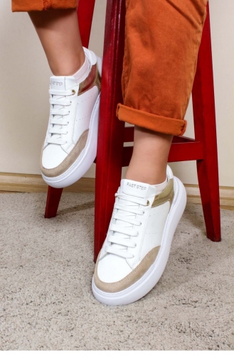  Tägliche Schuhe 846ZA02.Beyaz Altın