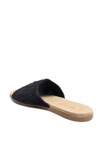  Summer Slippers 935ZA370.Siyah