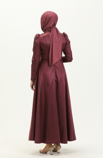 Zwetschge Hijab-Abendkleider 13671