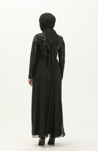 Habillé Hijab Noir 13228