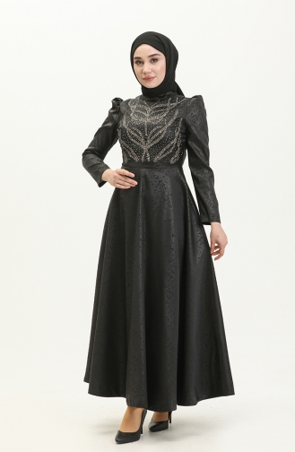 Habillé Hijab Noir 13669