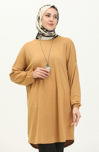 Necklace Bat Sleeve Tunic 1634-01 Mustard 1634-01