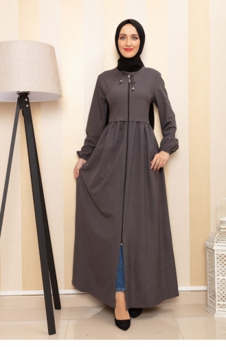 Anthracite Abaya 0001SGS.ANT