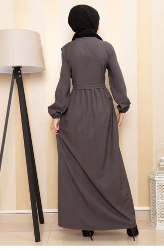 Anthracite Abaya 0001SGS.ANT