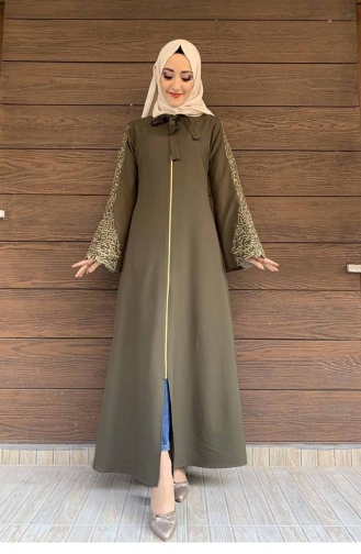 Khaki Abayas 0002SGS.HAK