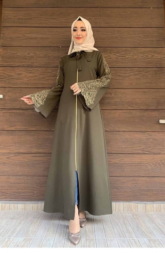 Khaki Abayas 0002SGS.HAK