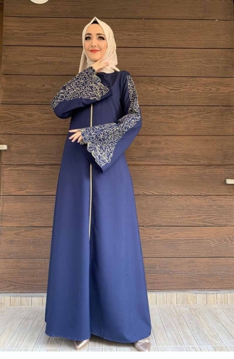 Dunkelblau Abayas 0002SGS.LCV