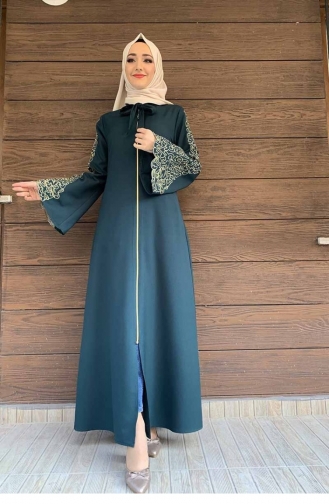 Smaragdgrün Abayas 0002SGS.ZMR