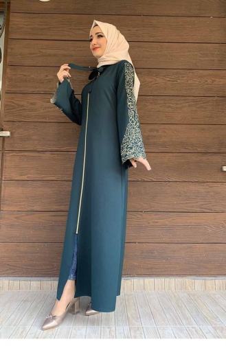 Smaragdgrün Abayas 0002SGS.ZMR