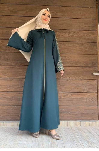 Smaragdgrün Abayas 0002SGS.ZMR