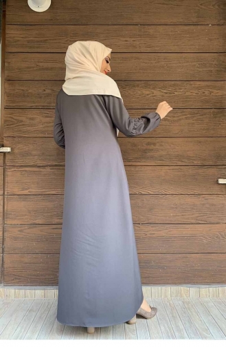 Anthracite Abaya 0004SGS.ANT