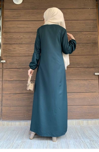 Emerald Green Abaya 0004SGS.ZMR