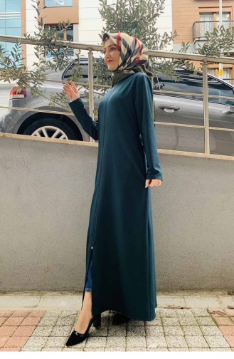 Abayas Vert emeraude 0006SGS.ZMR