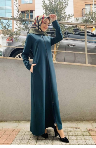 Abayas Vert emeraude 0006SGS.ZMR