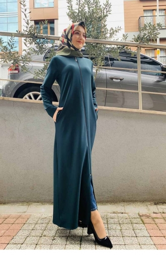 Abayas Vert emeraude 0006SGS.ZMR