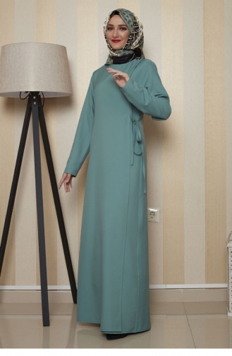 Green Almond Abaya 0007SGS.CYS