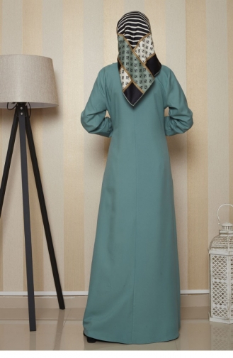 Green Almond Abaya 0007SGS.CYS