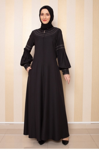 Schwarz Abayas 0008SGS.SYH