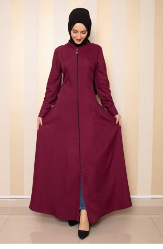 Plum Abaya 0010SGS.MRD