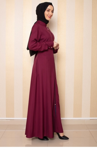 Plum Abaya 0010SGS.MRD