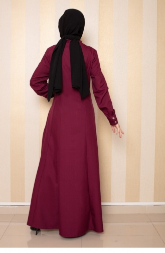 Plum Abaya 0010SGS.MRD