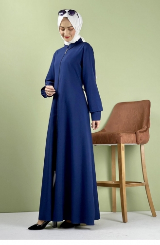 Navy Blue Abaya 0016SGS.LCV