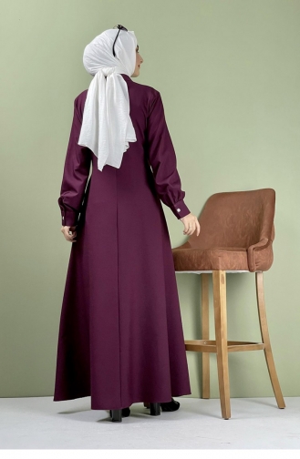 Abayas Plum 0016SGS.MRD