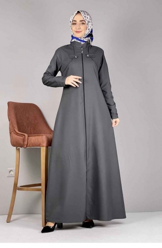 Anthracite Abaya 0018SGS.ANT