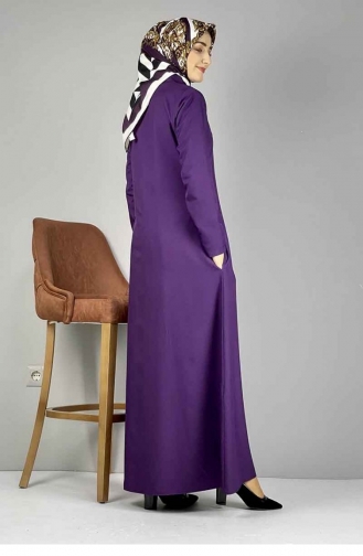 Purple Abaya 0018SGS.MOR