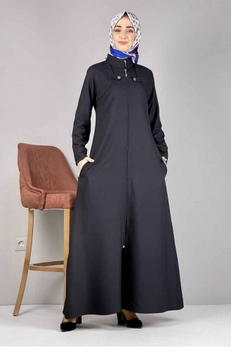 Bolero Görünümlü Ferace Siyah